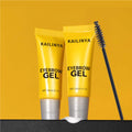 Eyebrow gel, a three-dimensional, water-resistant and sweat-proof gel for brushing and dyeing the eyebrow area
